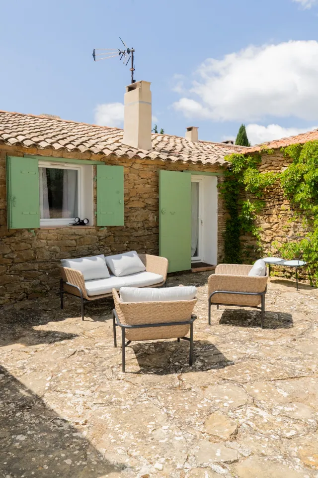 Villa vue de l'extérieur