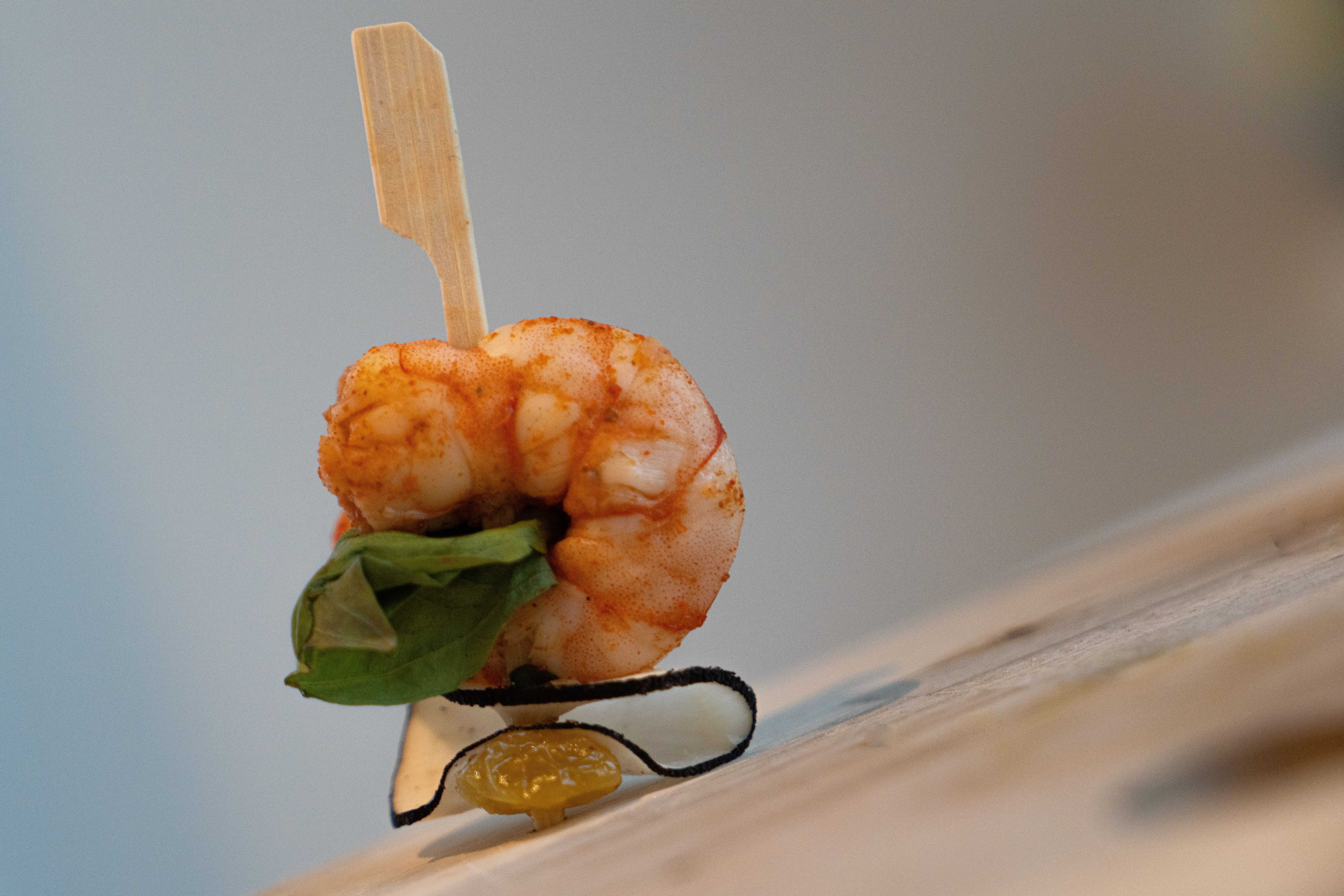 Pique crevette et légumes