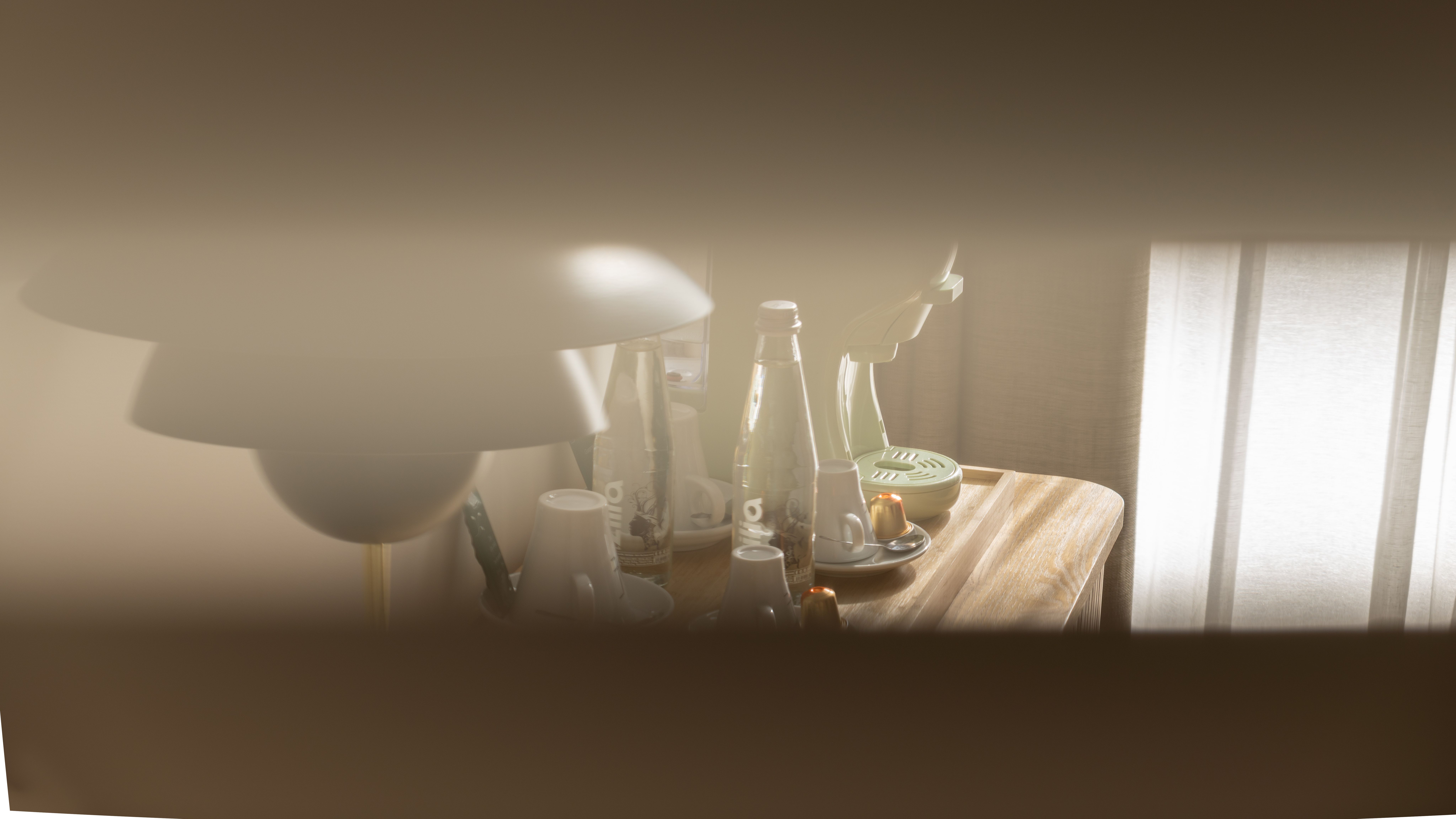 Table de chambre floutée