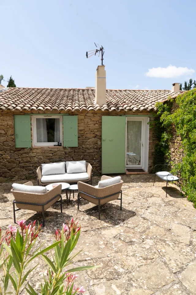 Villa vue de l'extérieur