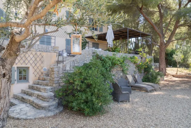 Vue extérieure sur la terrasse