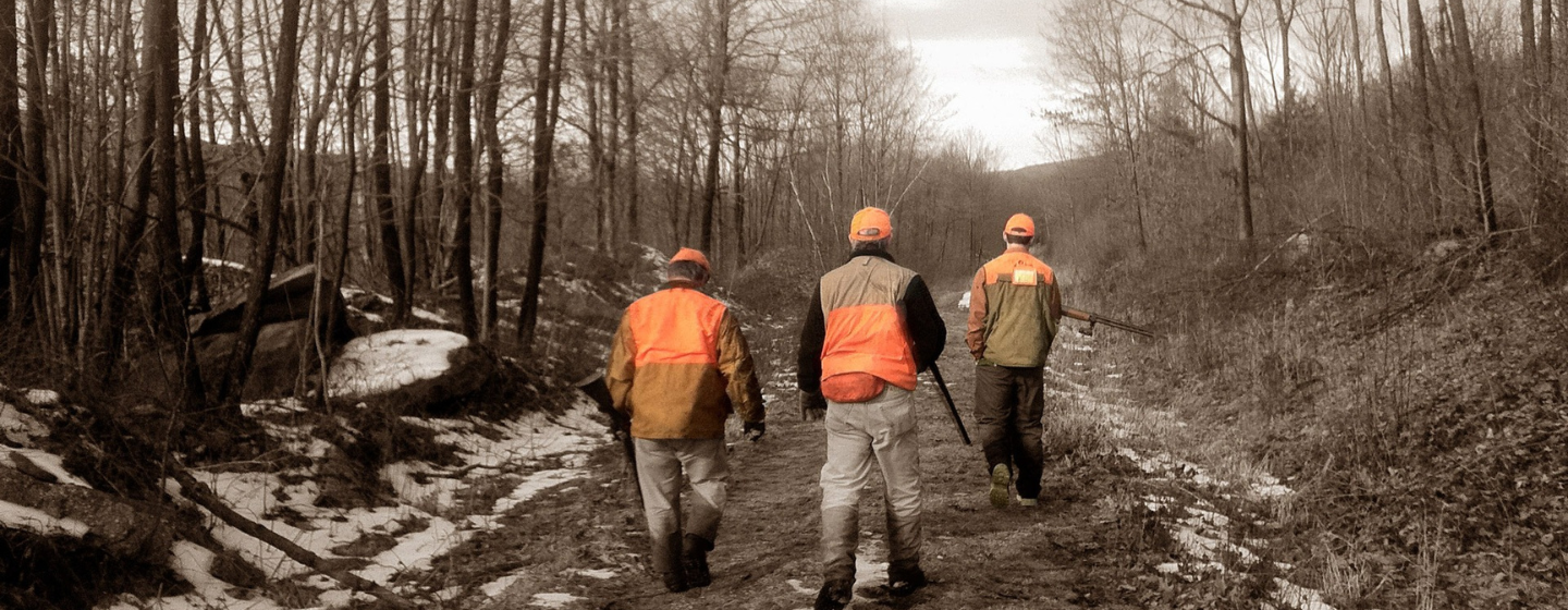 Orange jagtjakke - synlighed ved jagt