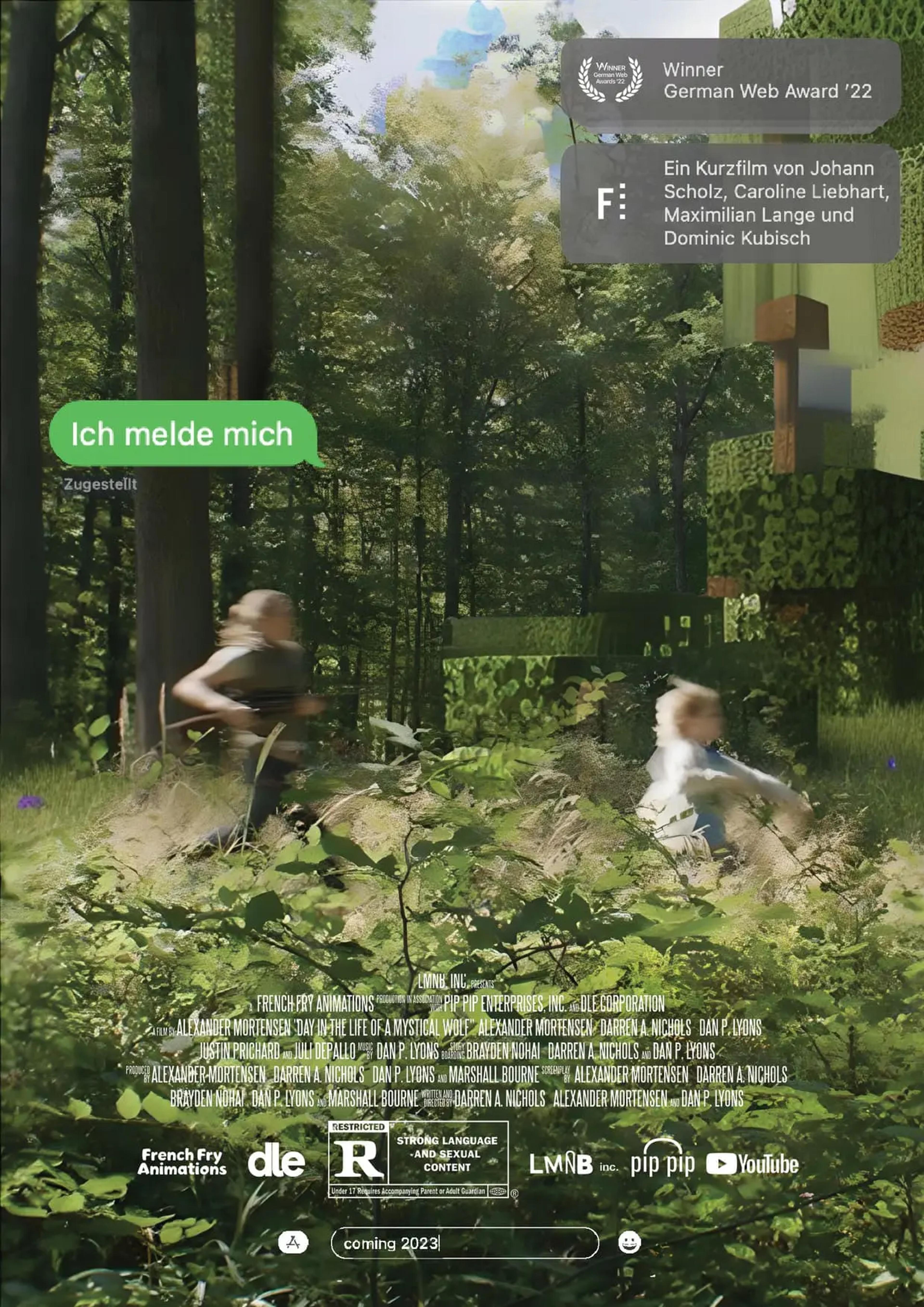 Poster for “Ich melde mich” (2022)