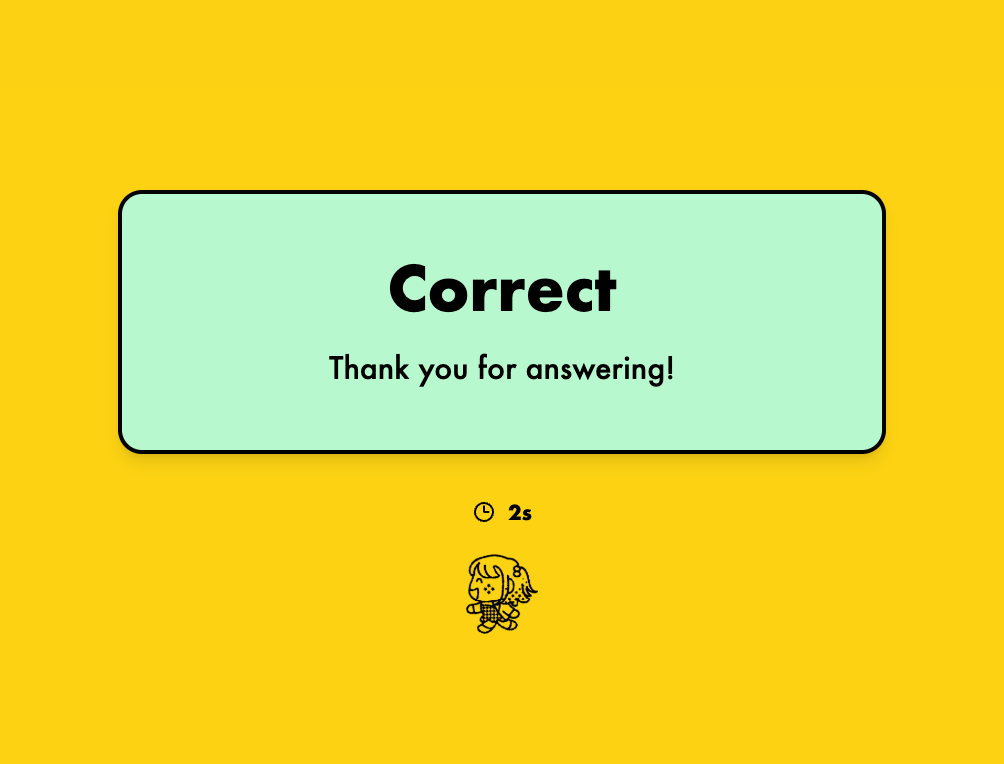 Keekihime interactive quiz demo