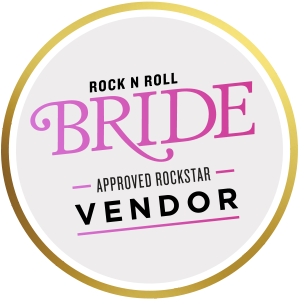 Featured on Rock n Roll Bride