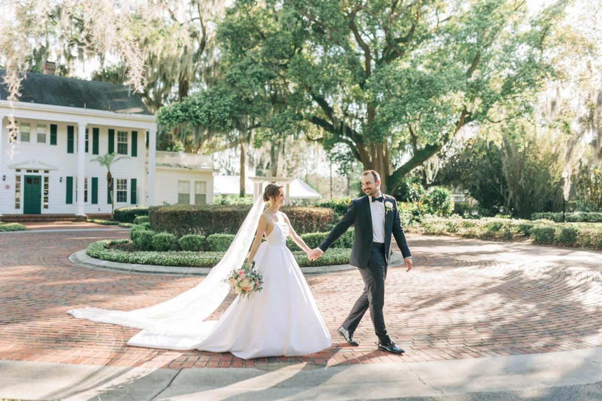 erin & justin wedding at the cypress grove estate house In orlando, florida