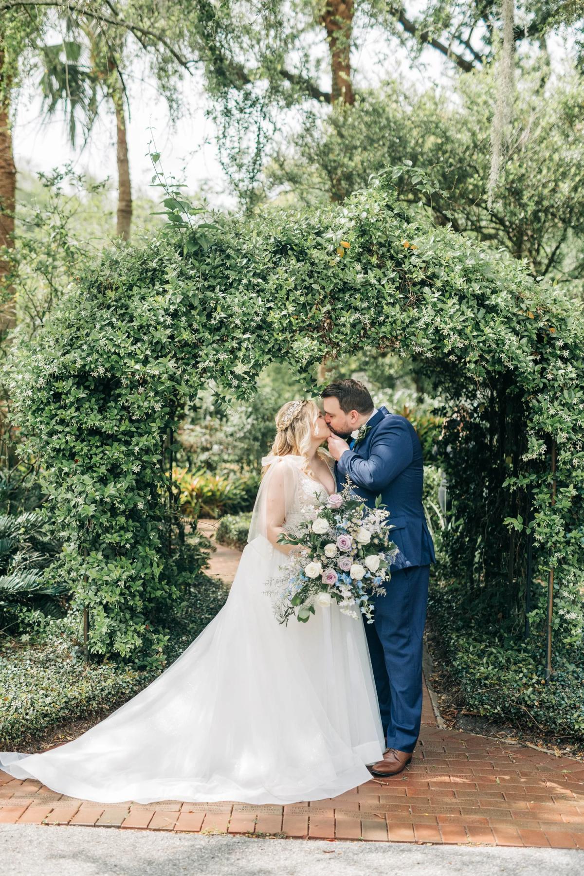 Jennifer & Brandon Wedding at The Garden Villa in Winter Park, Florida