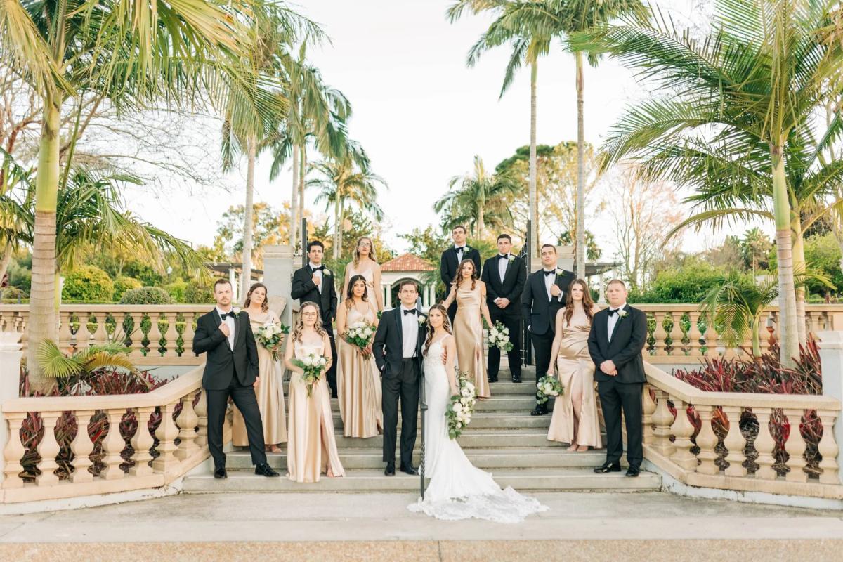 julie & brian wedding at the magnolia building In lakeland, florida