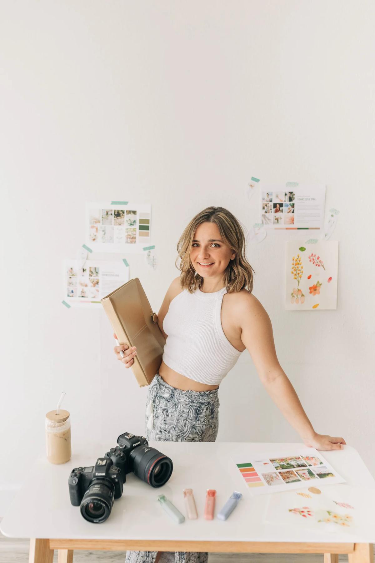 Angela Lucht Photography Branding Session at SMP Creative Studio