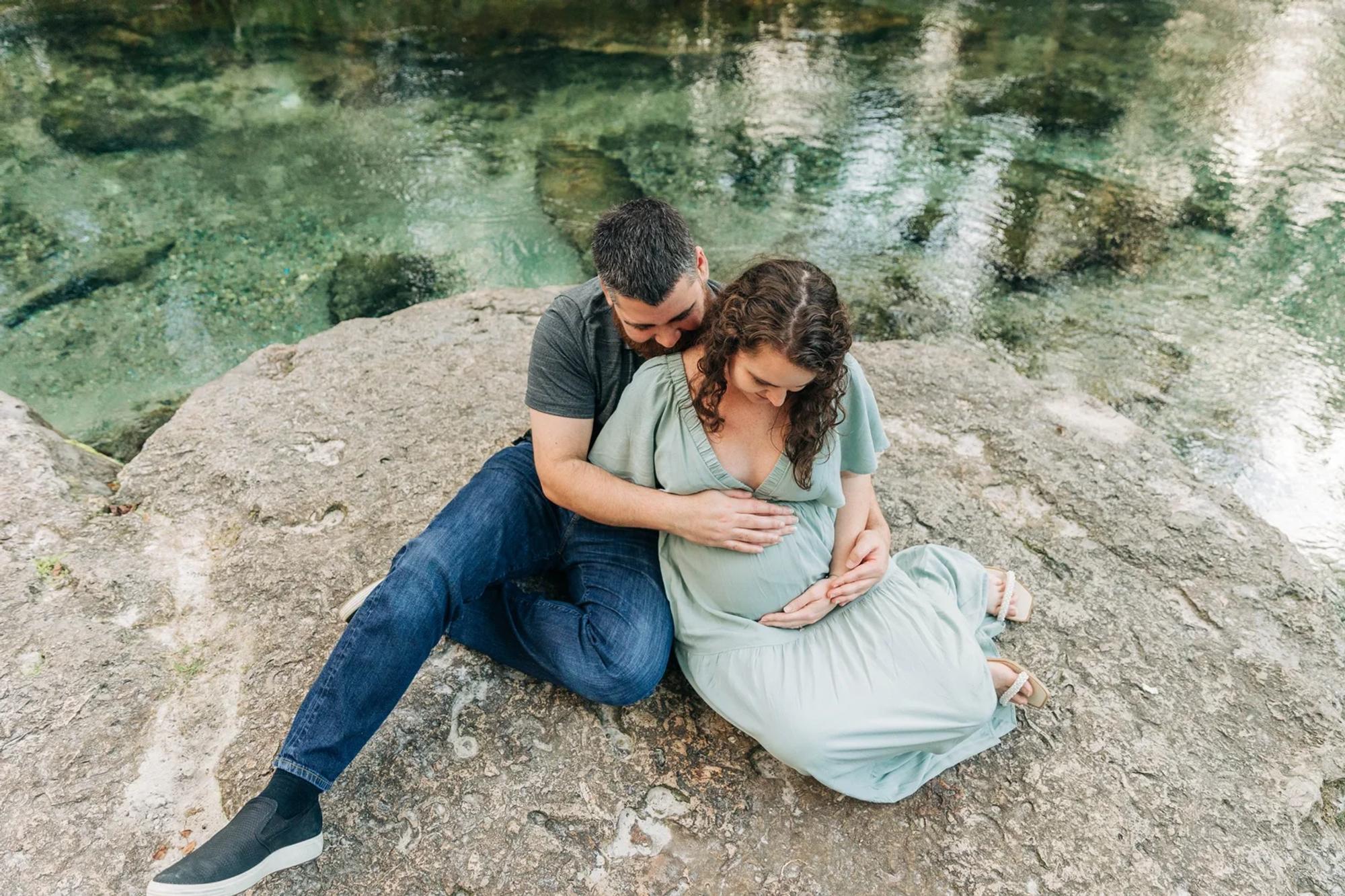 Shanelle & Adrian’s Maternity Session at Rock Springs Kelly Park in Apopka, Florida