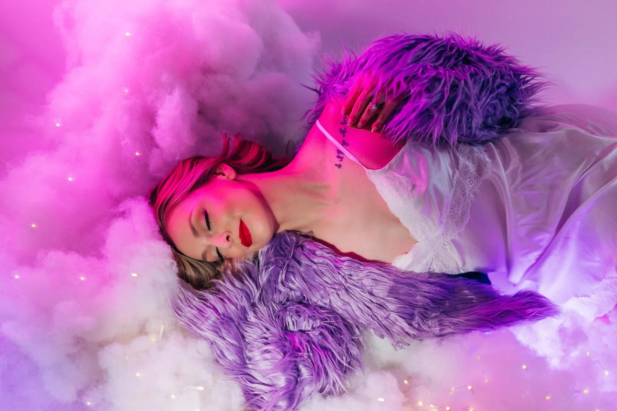 Sierra’s Taylor Swift Eras Themed Boudoir Session at SMP Creative Studio in Altamonte Springs, Florida