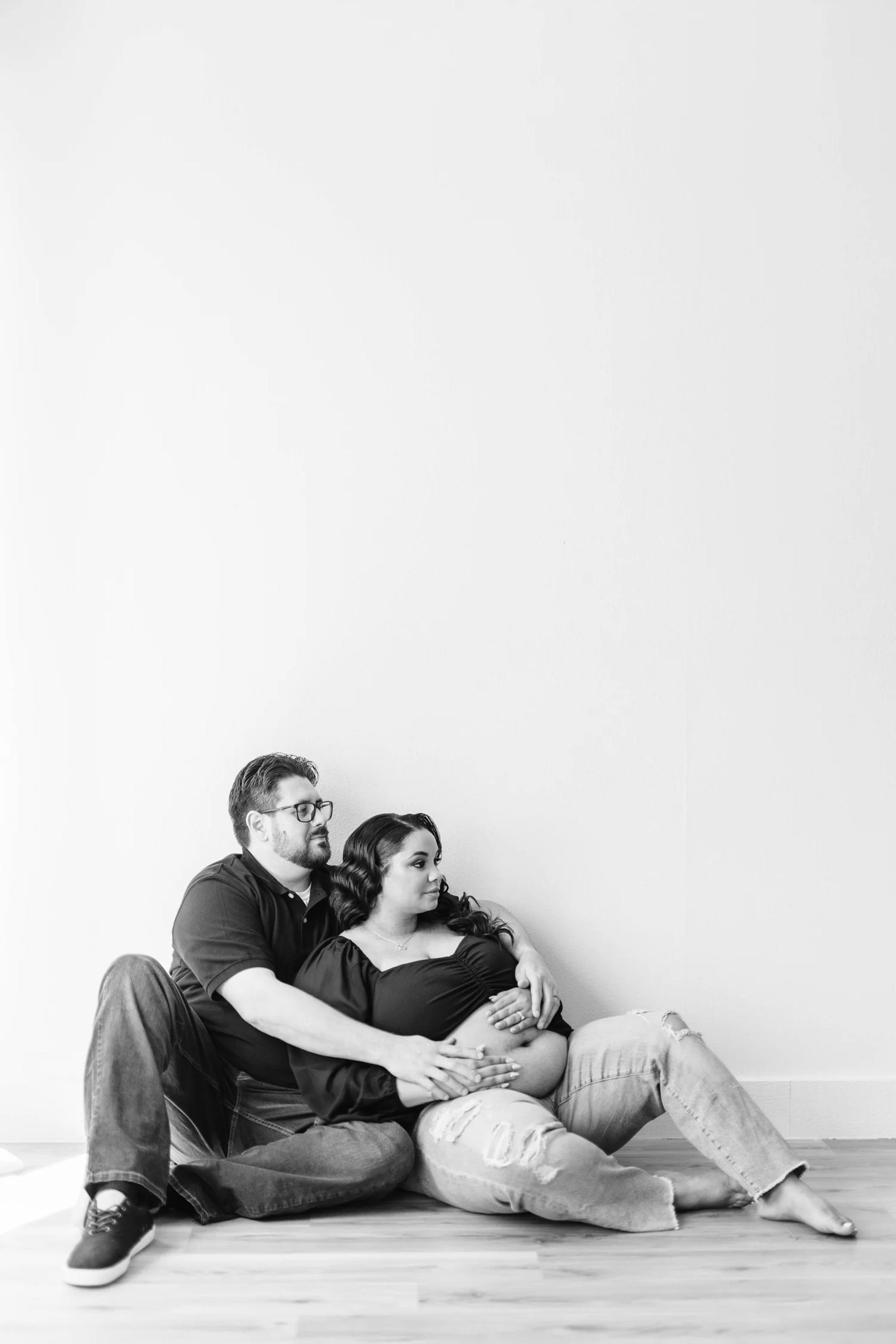 Sierra & Aaron Maternity Session at SMP Creative Studio in Altamonte Springs, FL