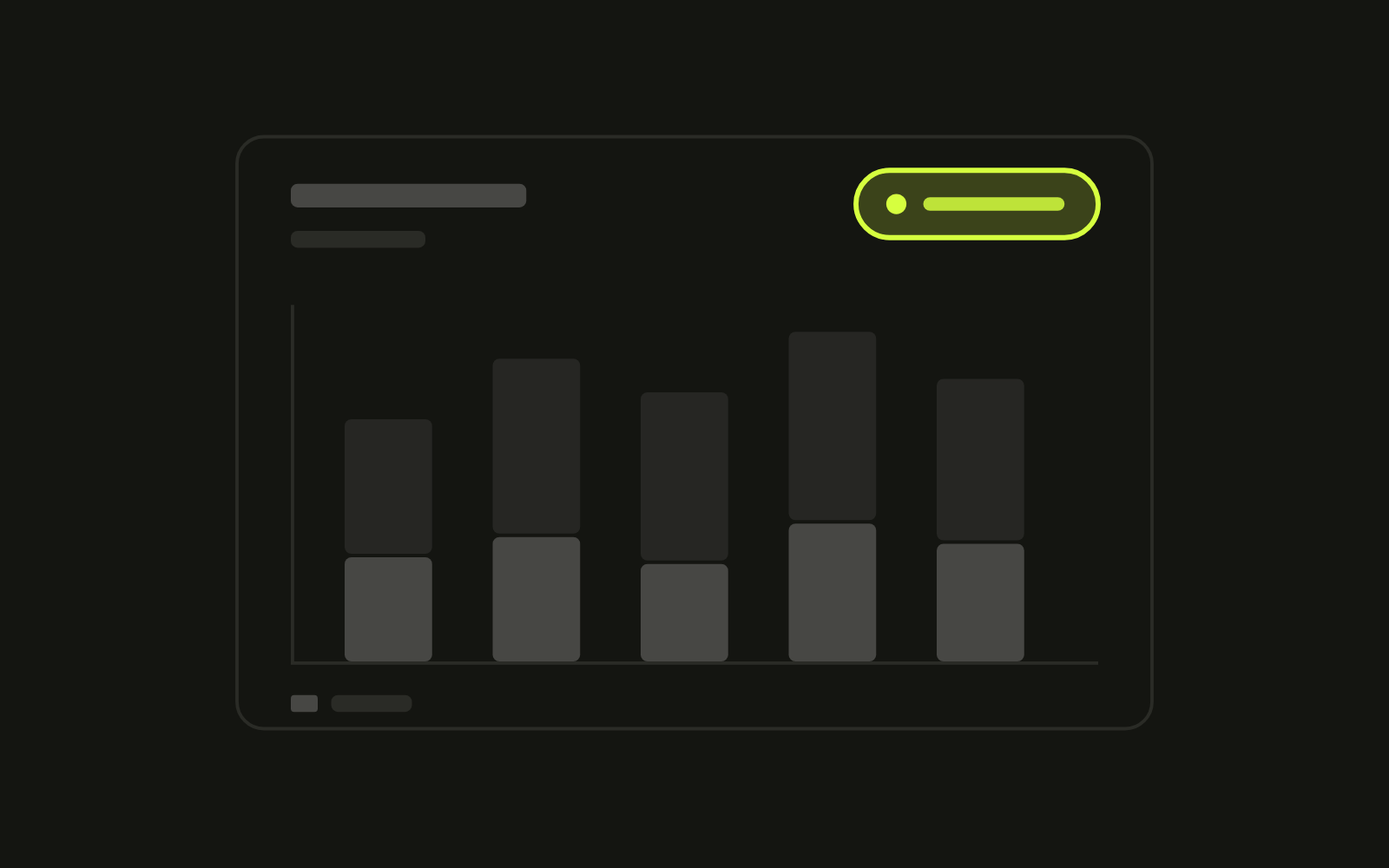 A sessions report with each bar split into human and bot sessions, the bot filter highlighted