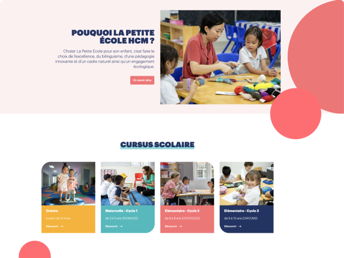 La Petite Ecole, project detail