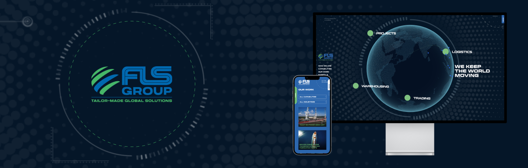 FLS Group, website by Saigon Digital
