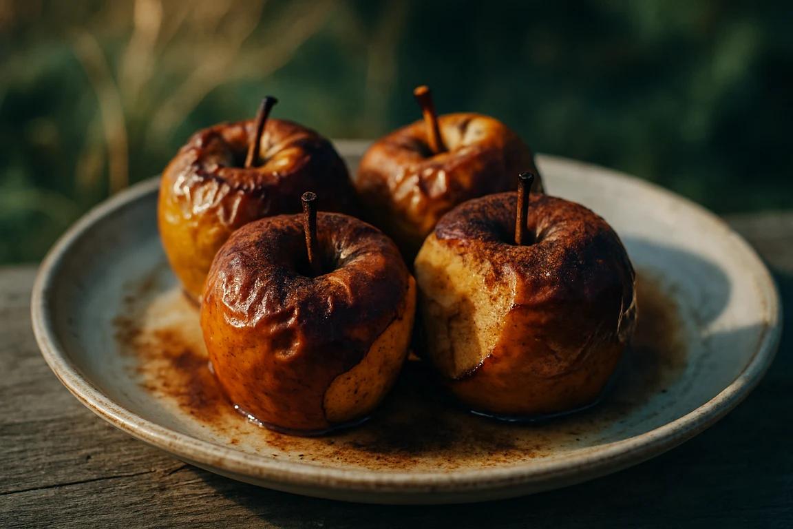 Fire-Roasted Apples with Cinnamon | Smoke & Soil