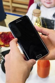 Vipps-betaling på vaffelsalg. Foto. Kreditering: Vipps