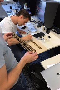 Konseptutvikling av Pushwagner installasjon. Foto.