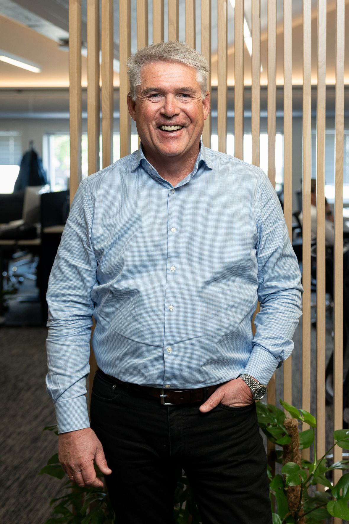 Portrettbilde av Olav. Foto.