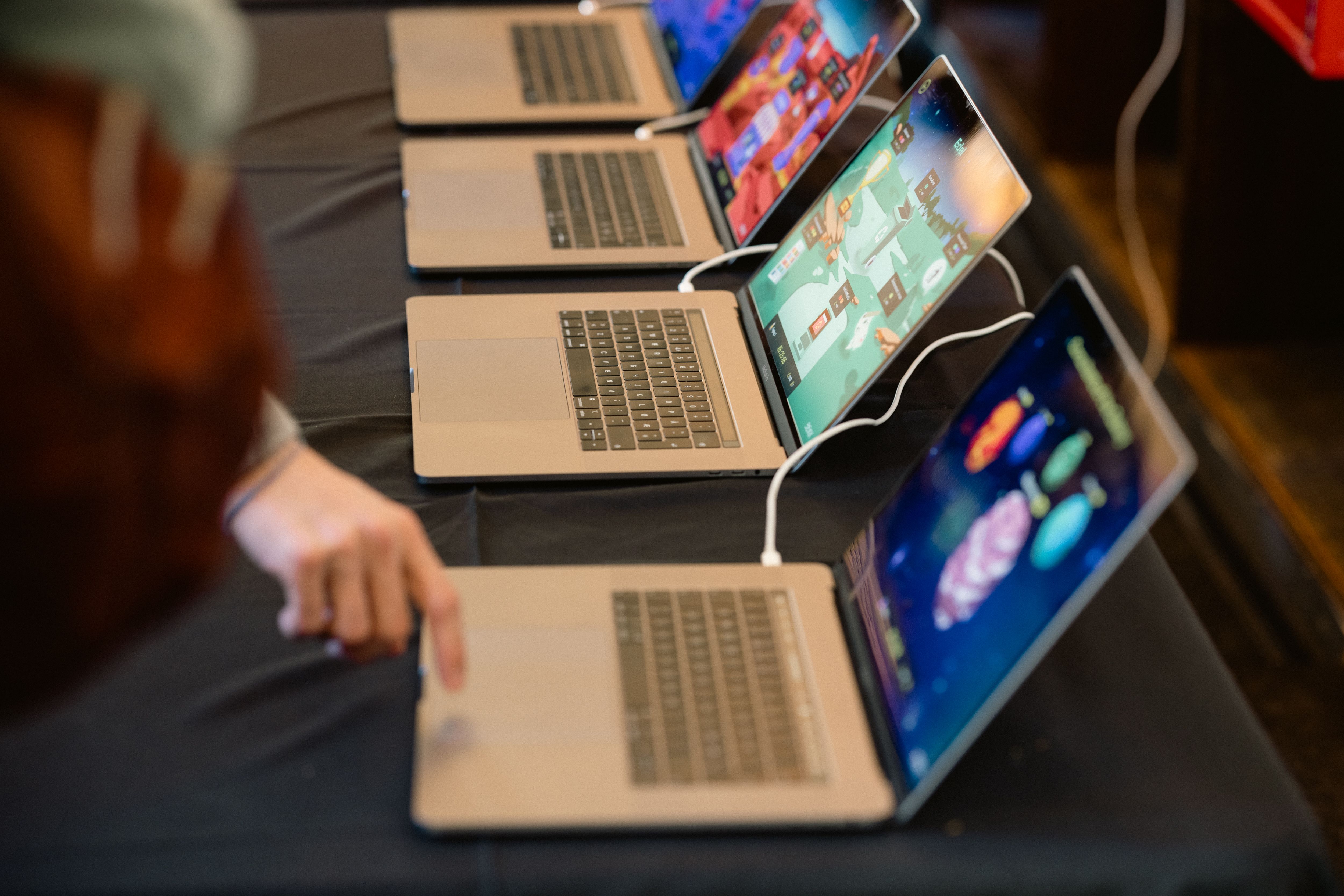 Utstilling av et prosjekt. Foto.