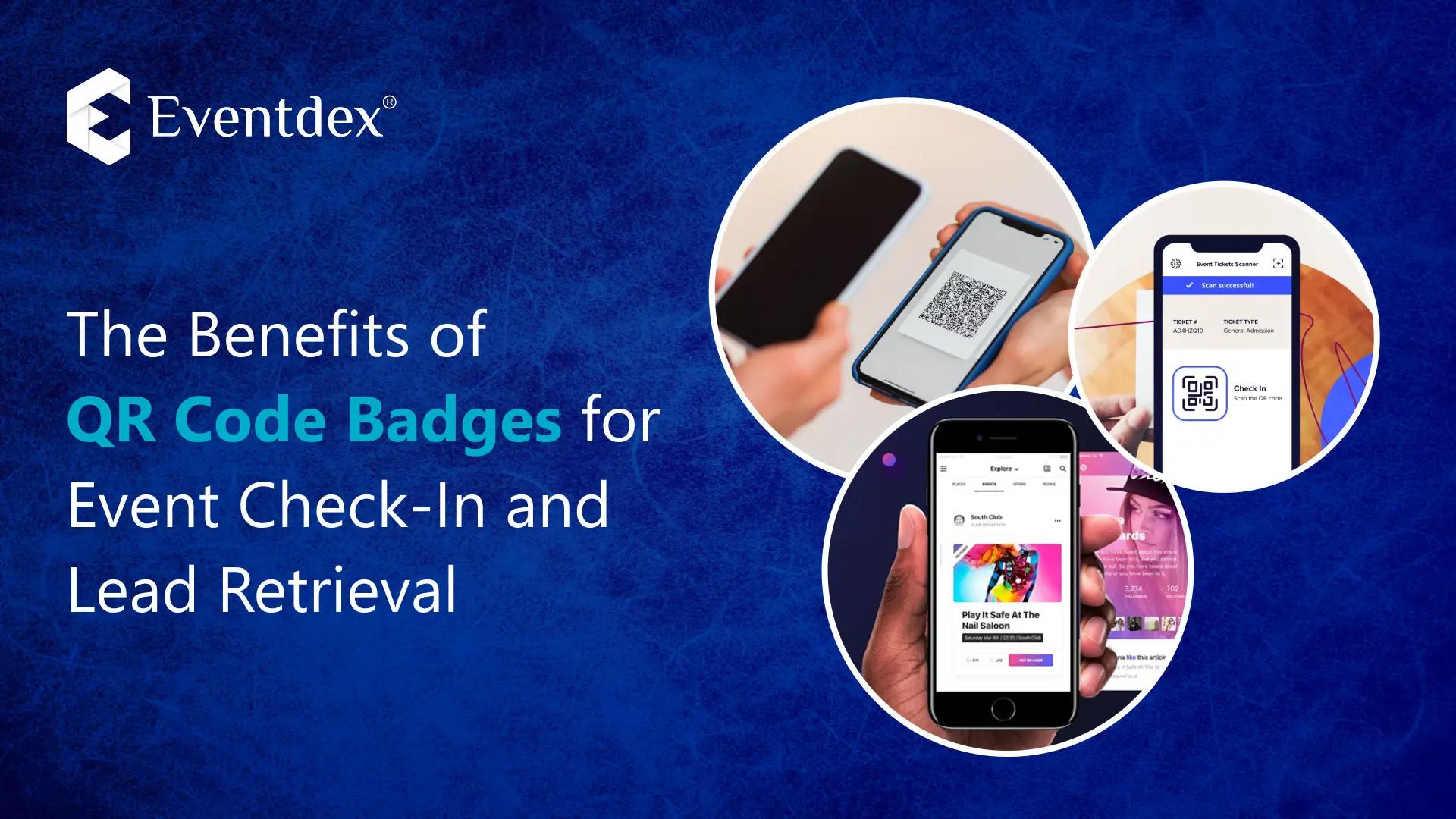 QR code event badges