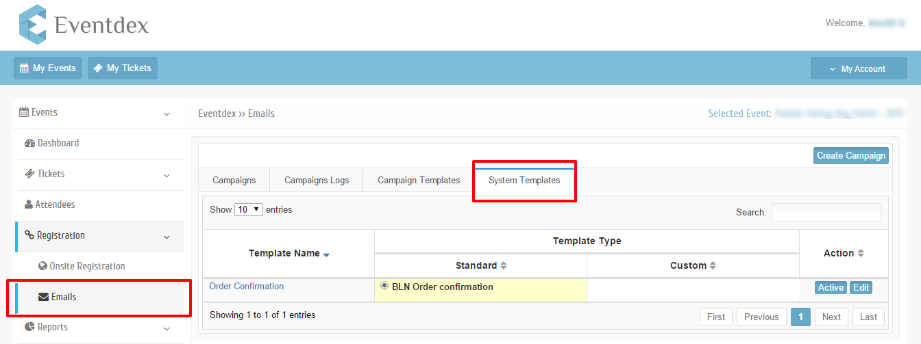 System Templates