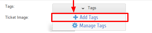 Add Tags button