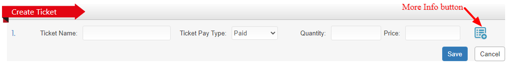Ticket More Info button