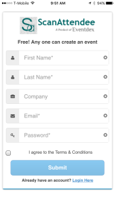Signup Screen - Copy