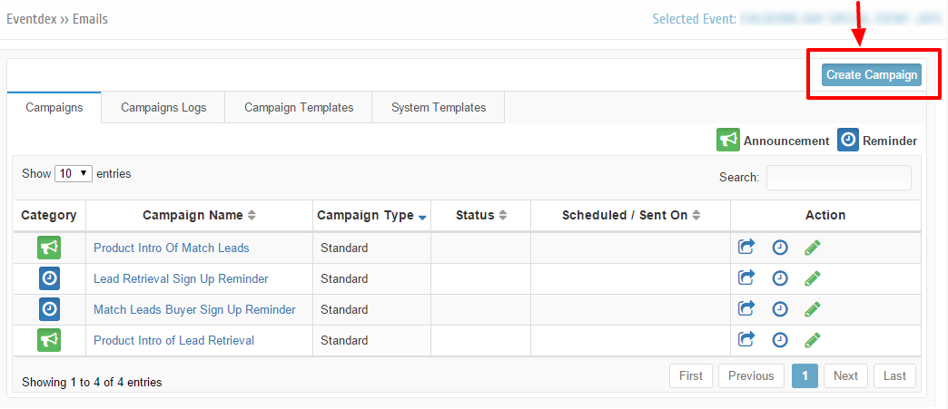 Create Campaign