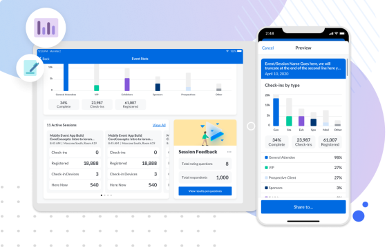 Cvent Event Check-in App