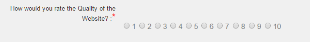 Survey Scale type