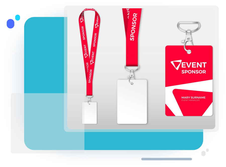 PVC Plastic Event Badges
