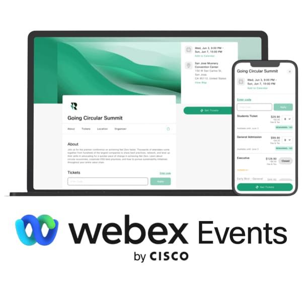 Webex Events Badge Printing App