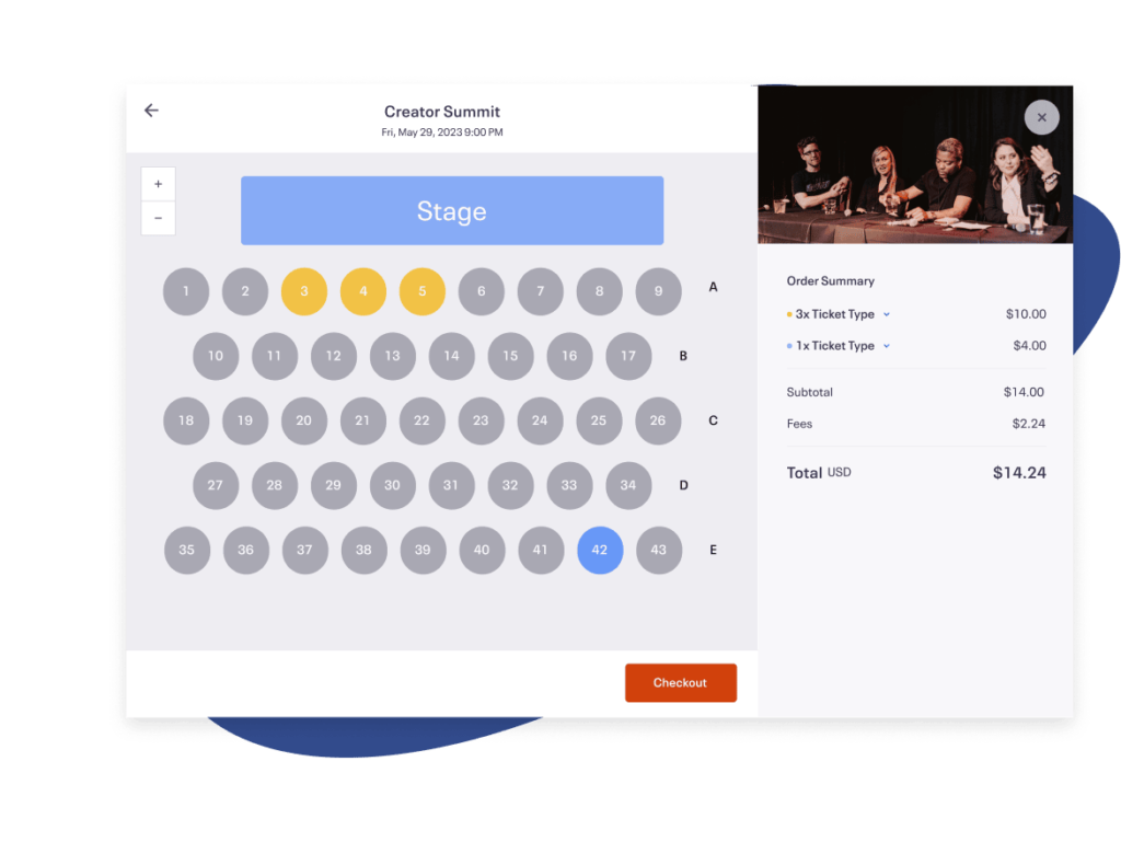 Eventbrite Event Floor Plan Software