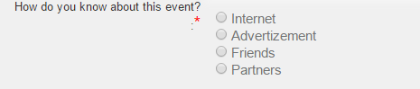 survey single selection