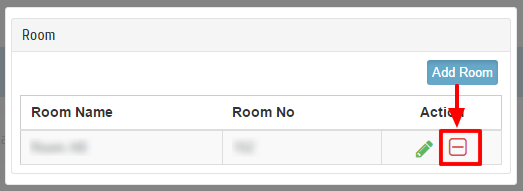 Delete Room