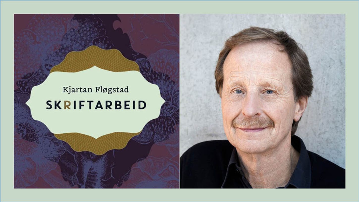Kjartan Fløgstad m Bokomslag