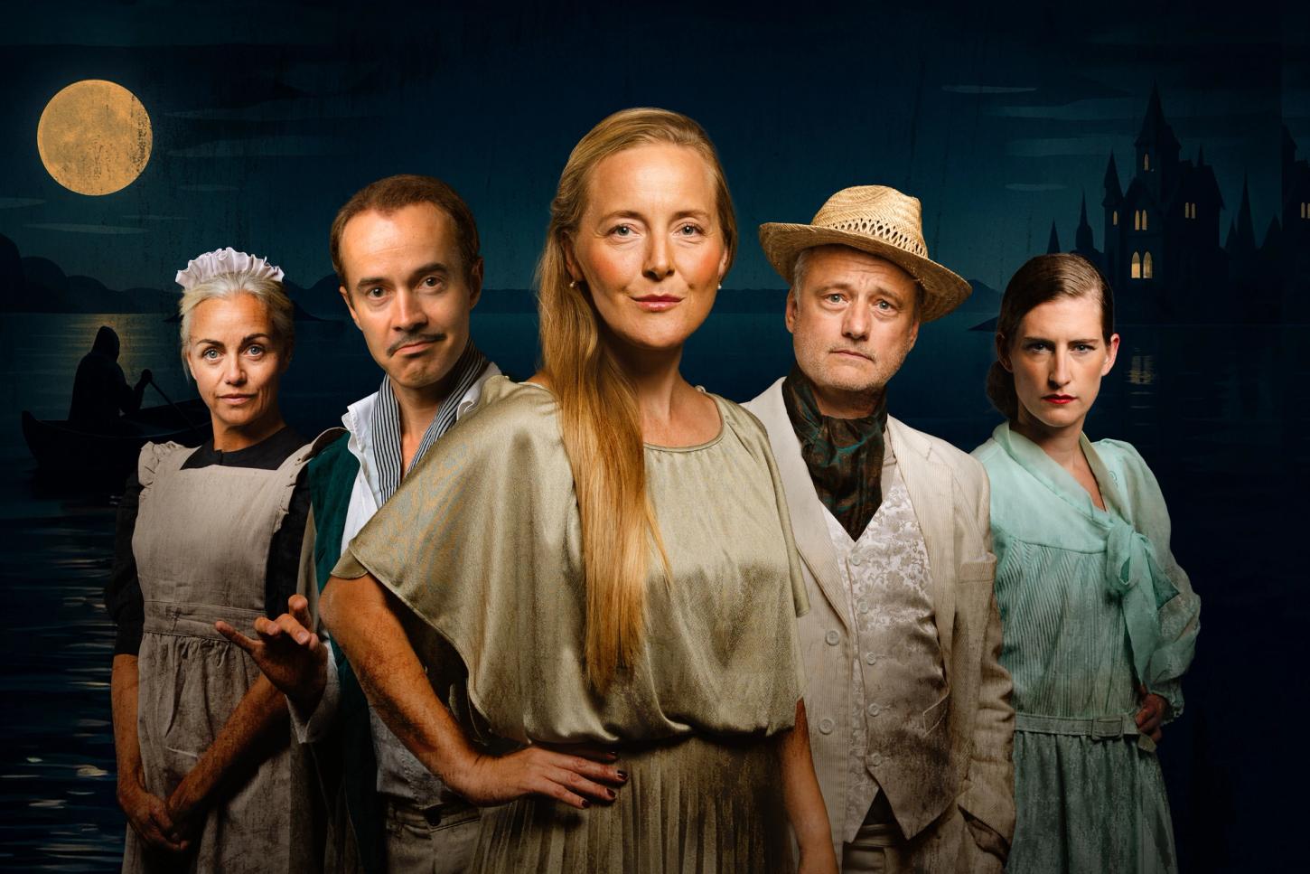 mord på menyen: varsel om død