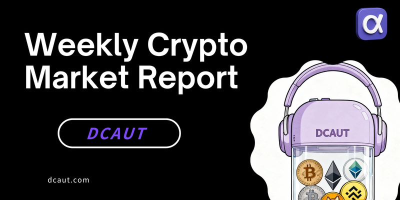Weekly Crypto Market Report from DCAUT(Dec 1st)