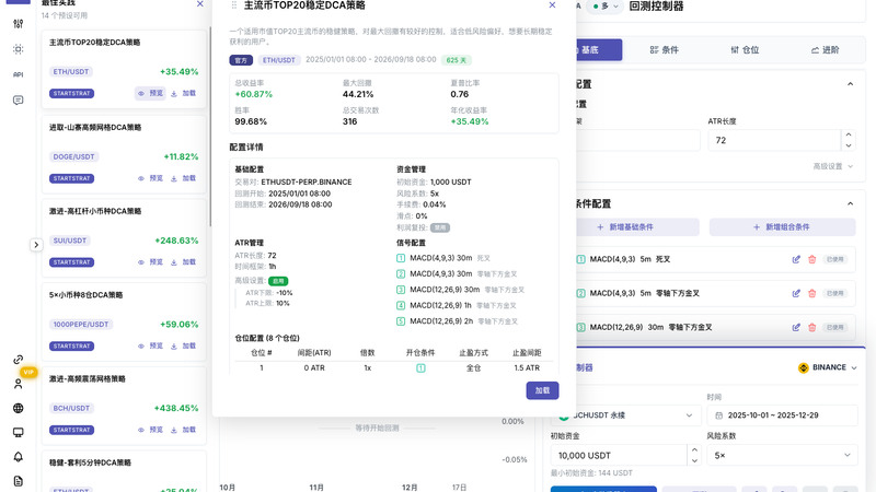 预览一个官方预设