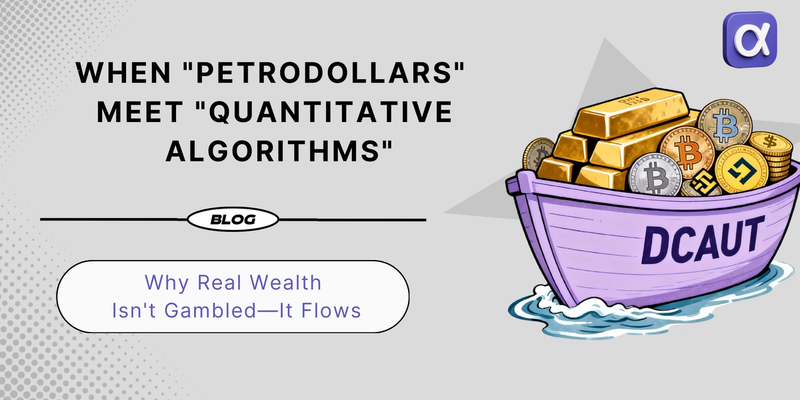 När "petrodollar" möter "kvantitativa algoritmer": Varför verklig rikedom inte spelas bort – den flödar