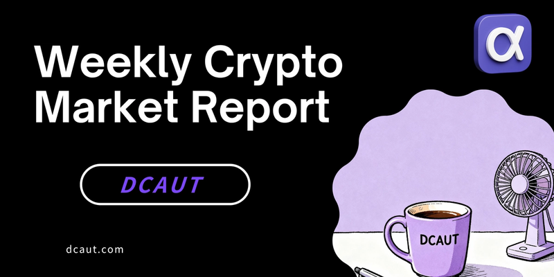 Veckorapport för kryptomarknaden från DCAUT 2 oktober