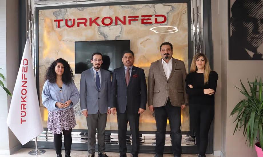 EGD, TÜRKONFED'i ziyaret etti