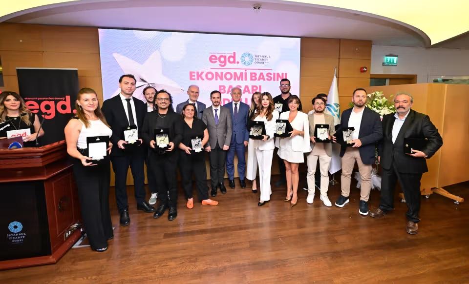 EGD 16. Ekonomi Basını Başarı Ödülleri sahiplerini buldu