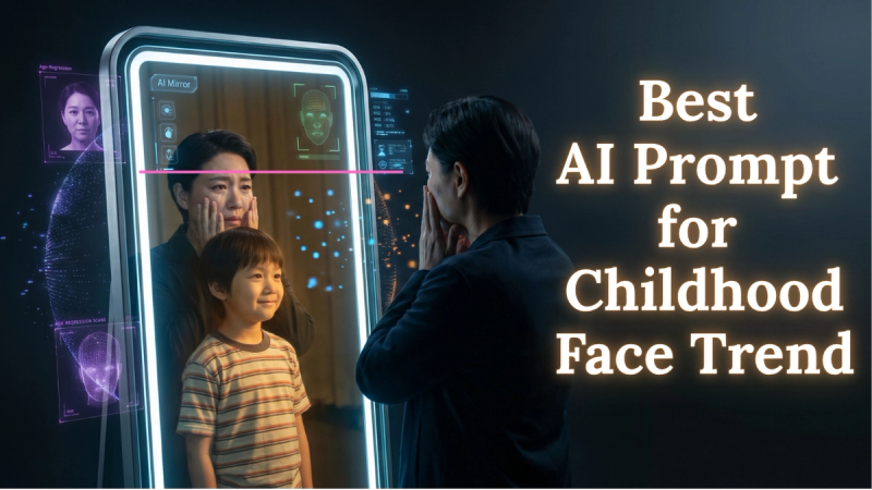 The 5 Most Viral AI Image Prompts of 2026: Can AI Really Predict Your Childhood Face?