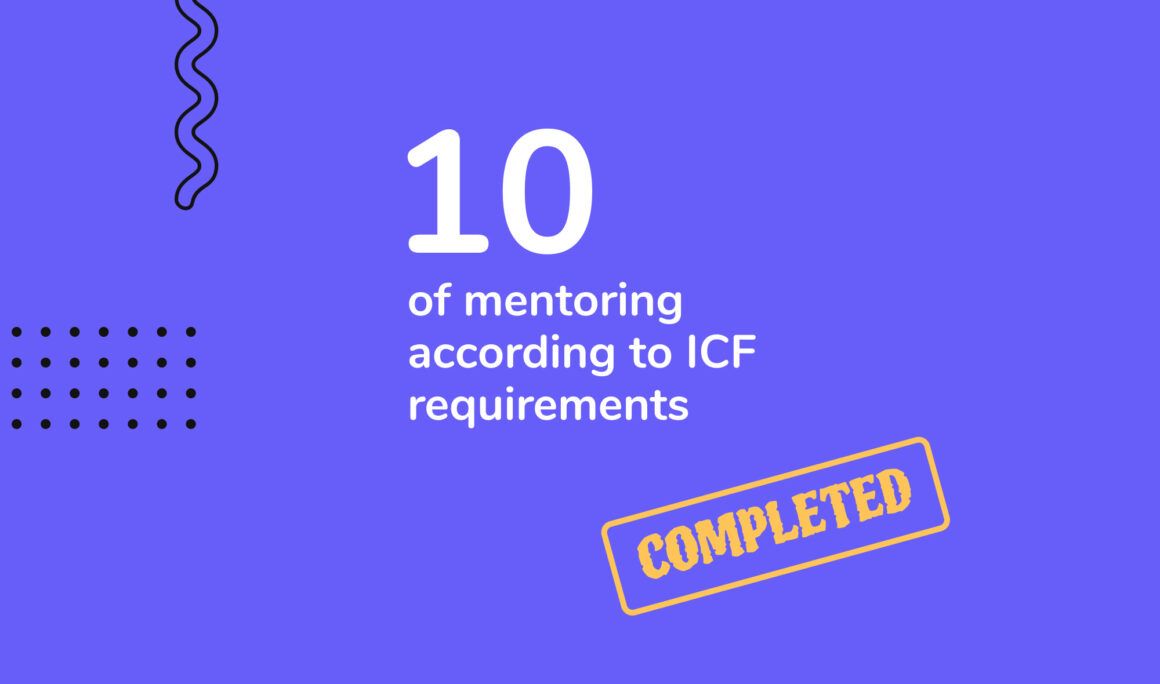 Becoming a business coach - 10 hours of according to ICF requirements