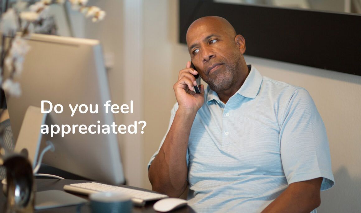 Emotional signs you need to retire - black man is disappointed. Do you feel appreciated at work?
