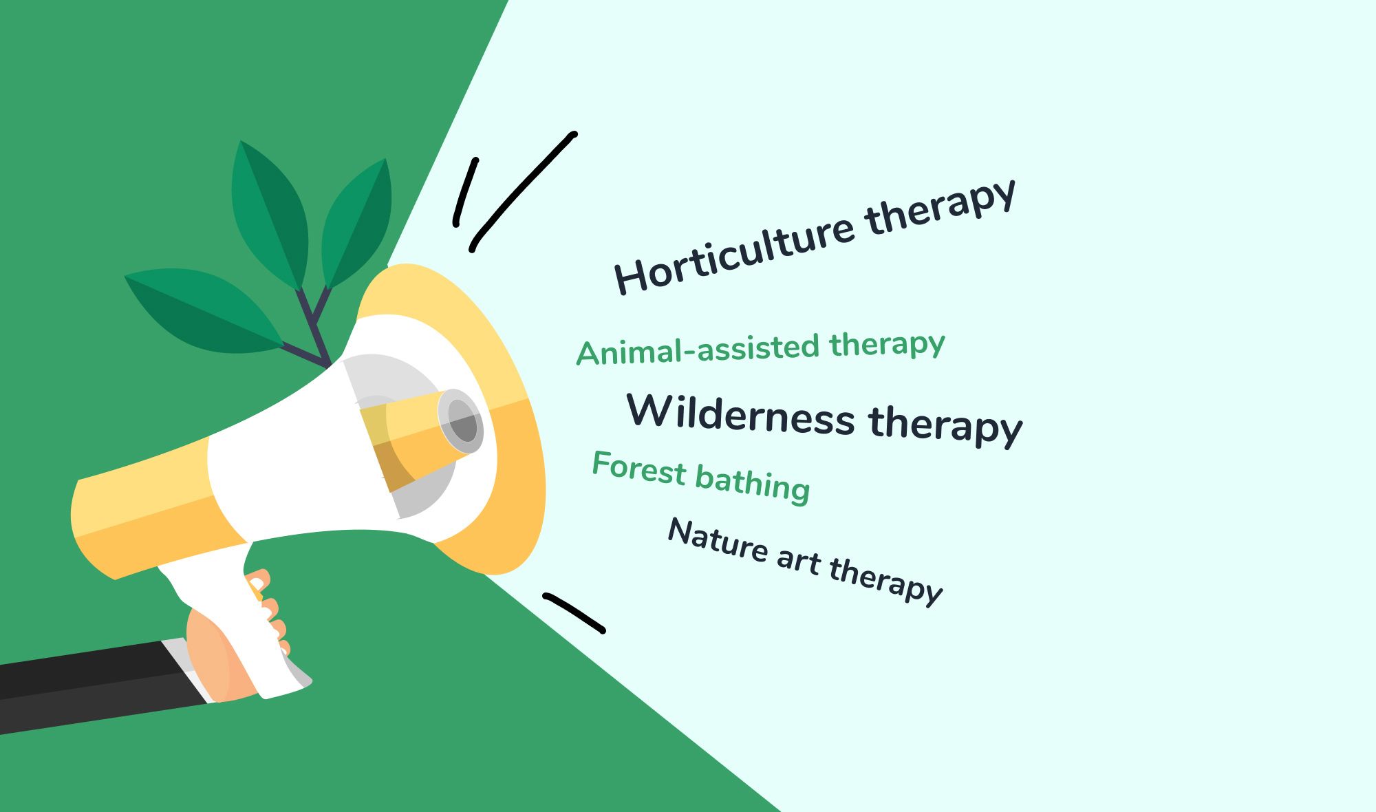 Types of nature therapy