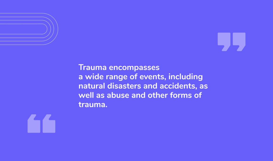 Types trauma - Tell me the definition of trauma?